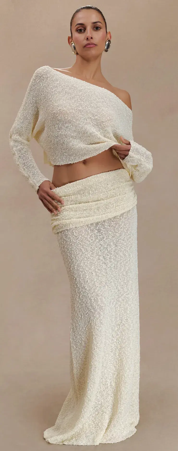 Meshki Petra Boucle set for rent on The Volte - main image