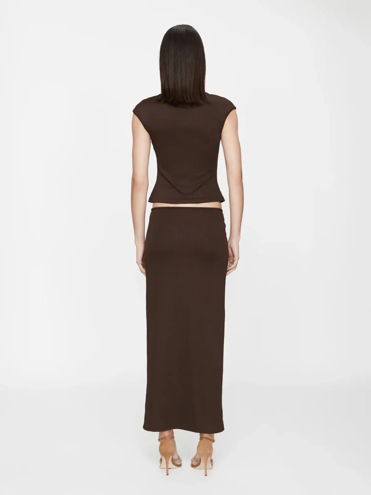Christopher Esber Mineral Stone Ruched Skirt + Top Set - Image 3