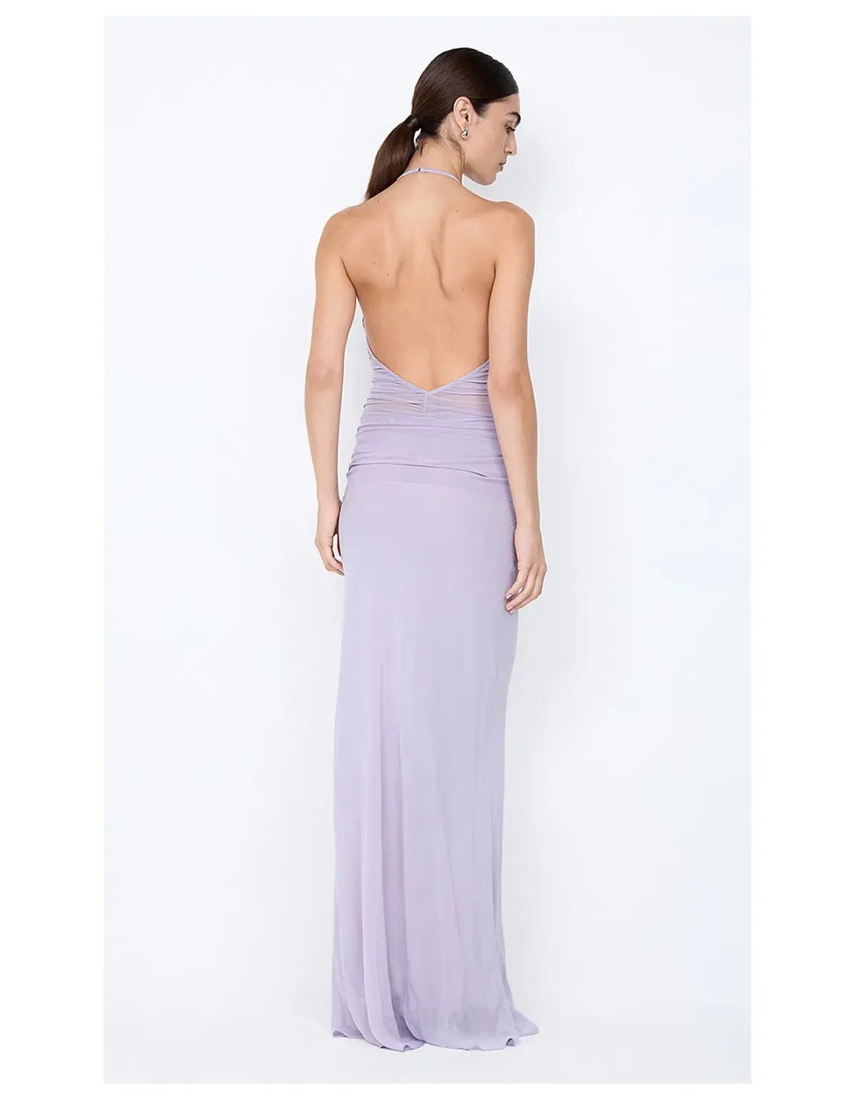 Bec & Bridge Delilah Halter Maxi Dress Wisteria Purple Size 6 - Image 2
