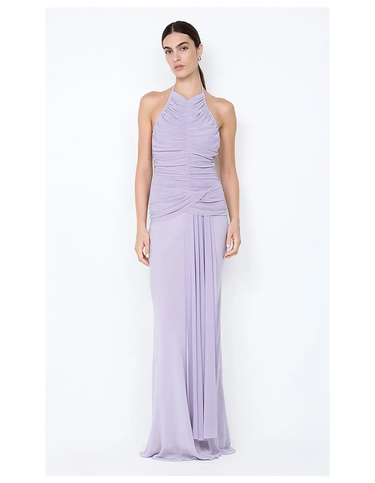 Bec & Bridge Delilah Halter Maxi Dress Wisteria Purple Size 6 - Image 1