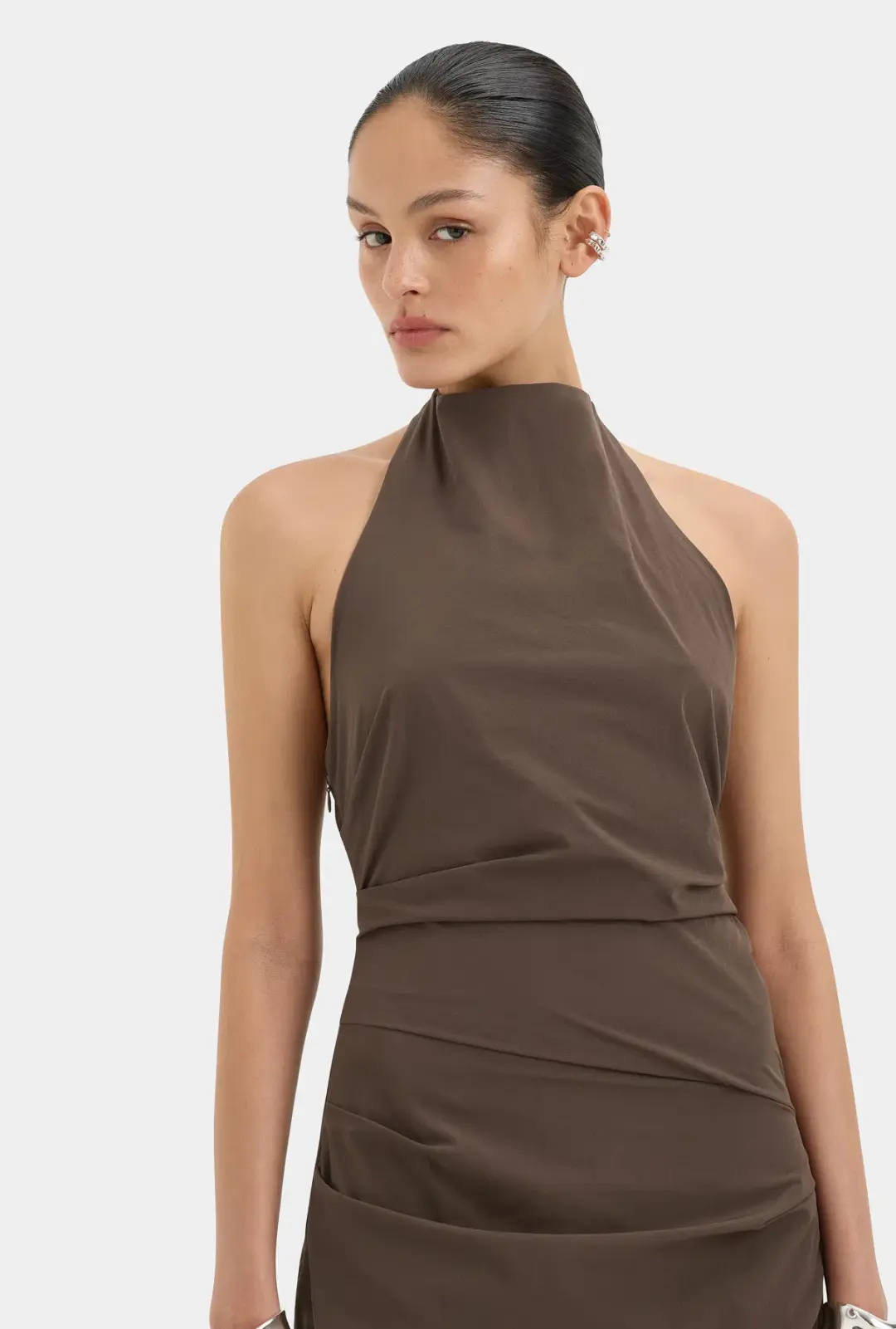 SIR THE LABEL SOL HALTER GOWN  for rent on The Volte - main image