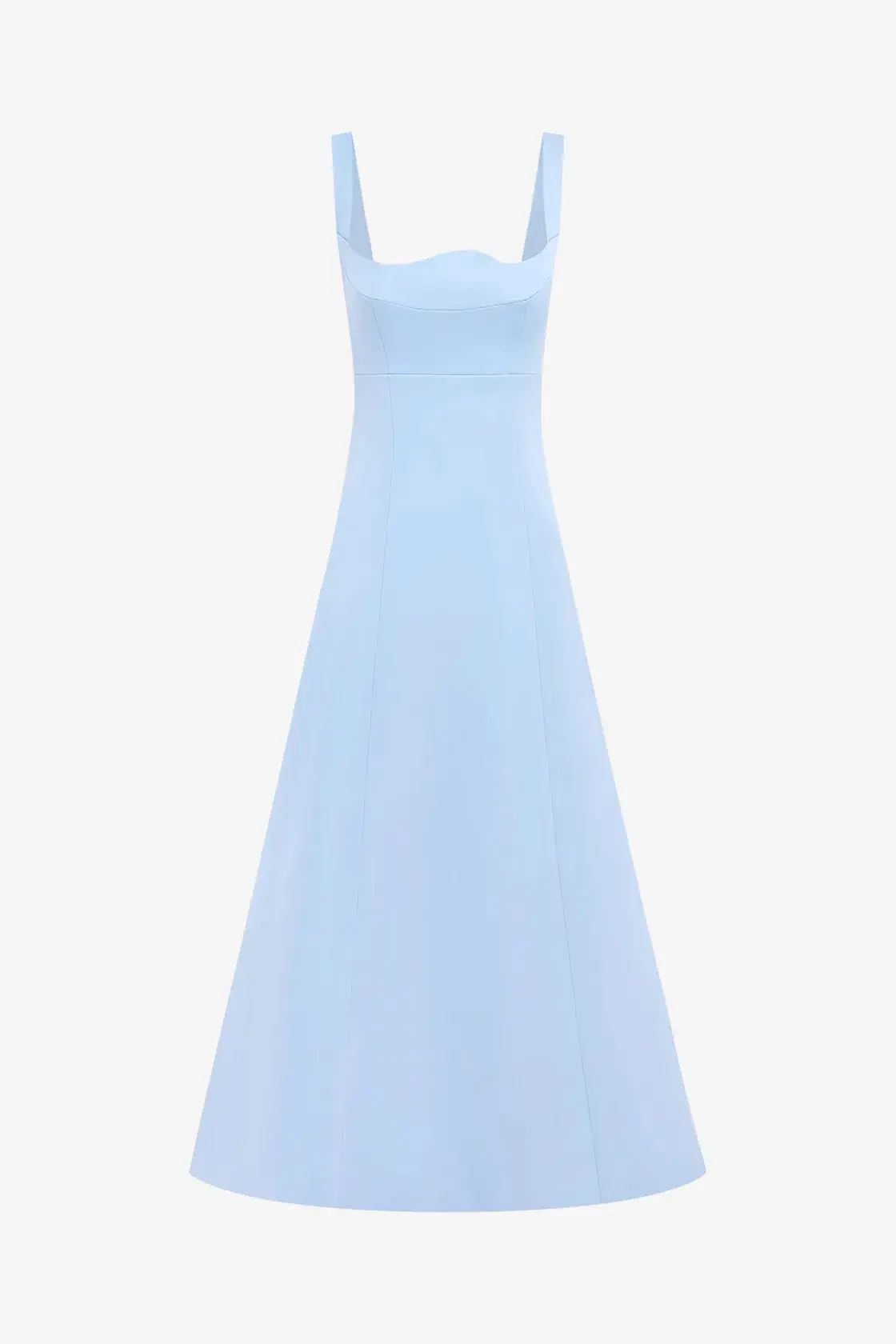 Leo Lin Odette Midi Dress; Sky blue; size 10 - Image 4