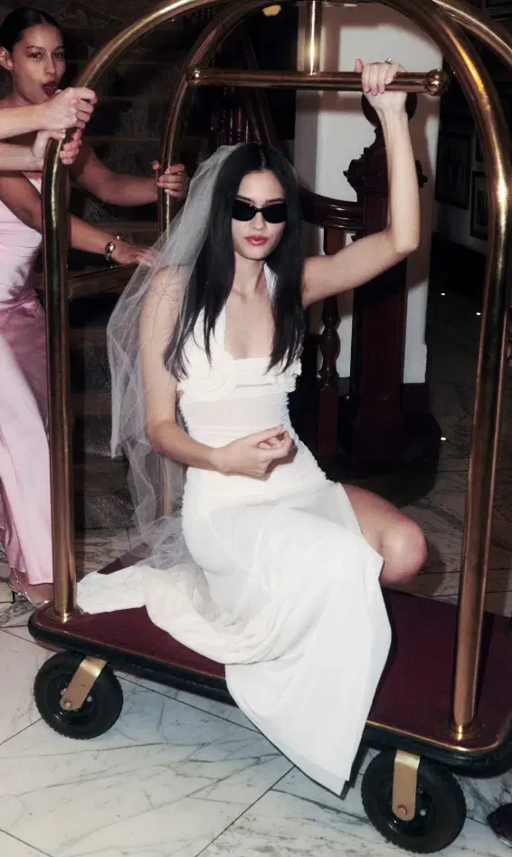 Bec & Bridge VIOLA SPIRAL MAXI DRESS BUTTERCREAM Size 8 - Image 2