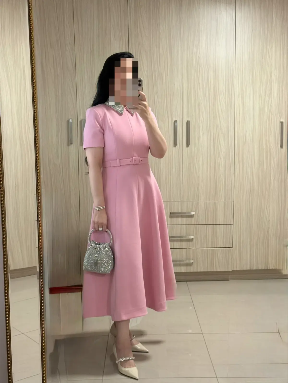 Rebecca Vallance Xena Short Sleeve Midi Dress - Image 1