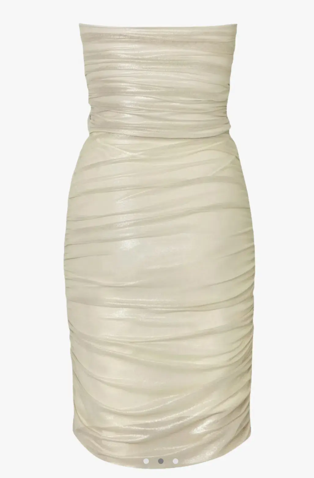 Bao Bab Magalenha mini dress in pearla - Image 3