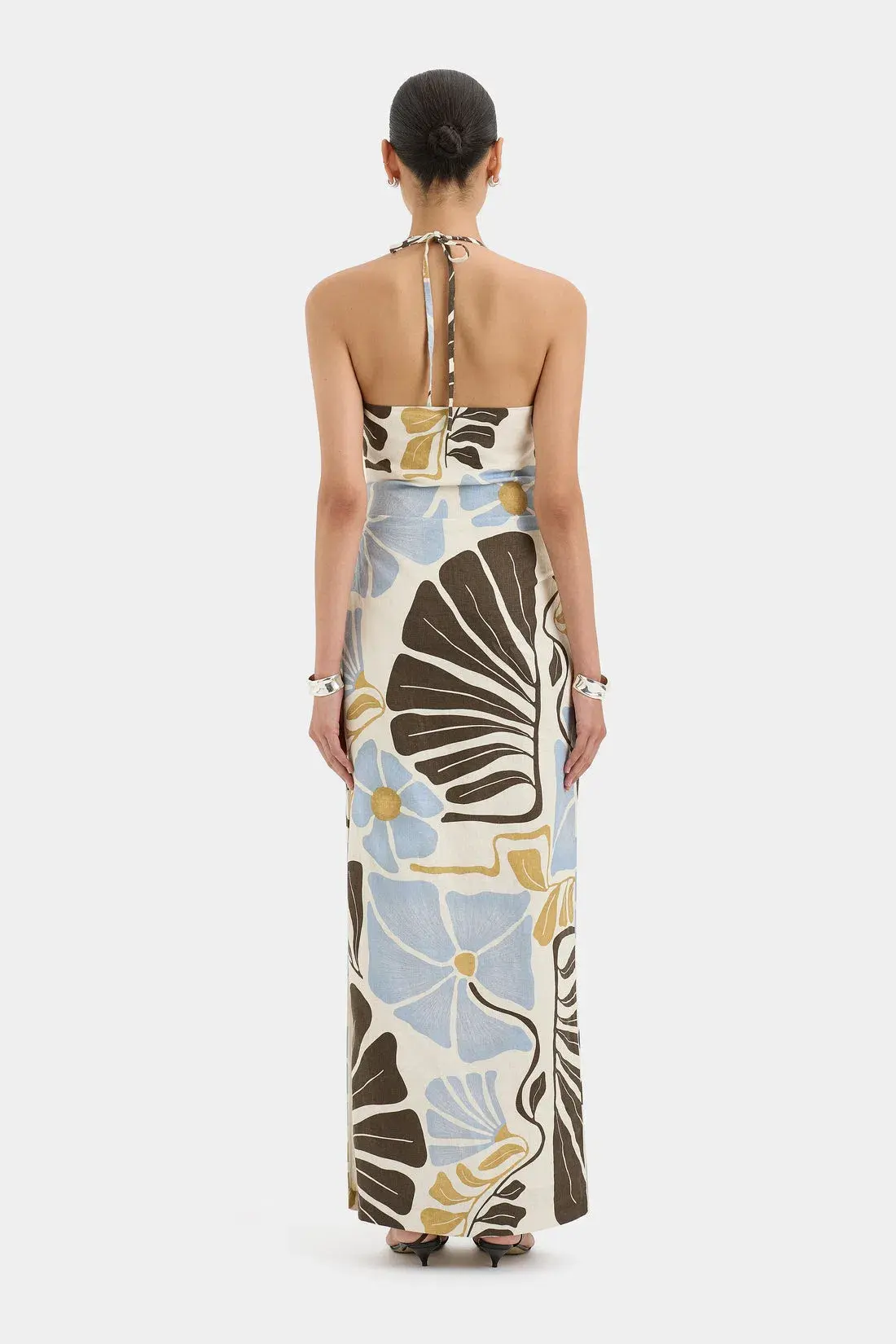 Sir- Lola Pleated Midi Dress- 1 - Image 2