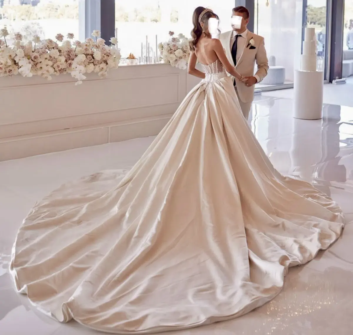 Pallas Couture - Bespoke wedding dress  - Image 5