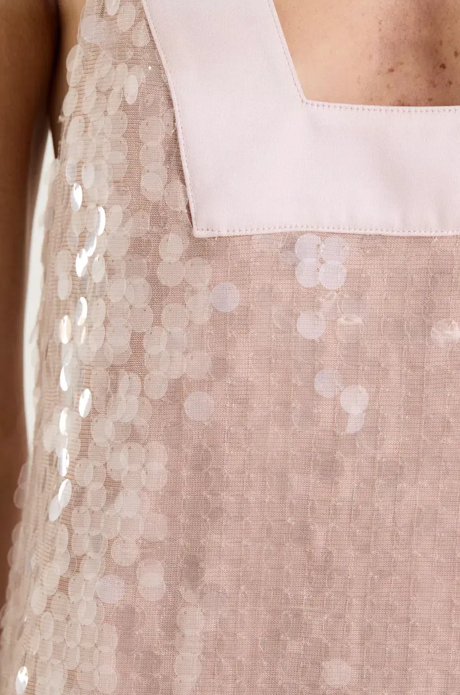 Henne Leanna Sequin Dress Shimmer Size 4 for rent on The Volte - main image