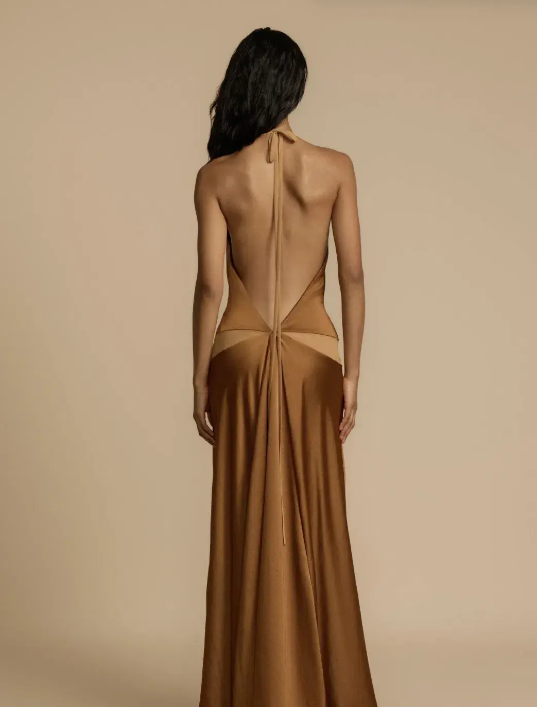 Arcina Ori, Devora Dress, Toffee, Size M / 10 for rent on The Volte - main image