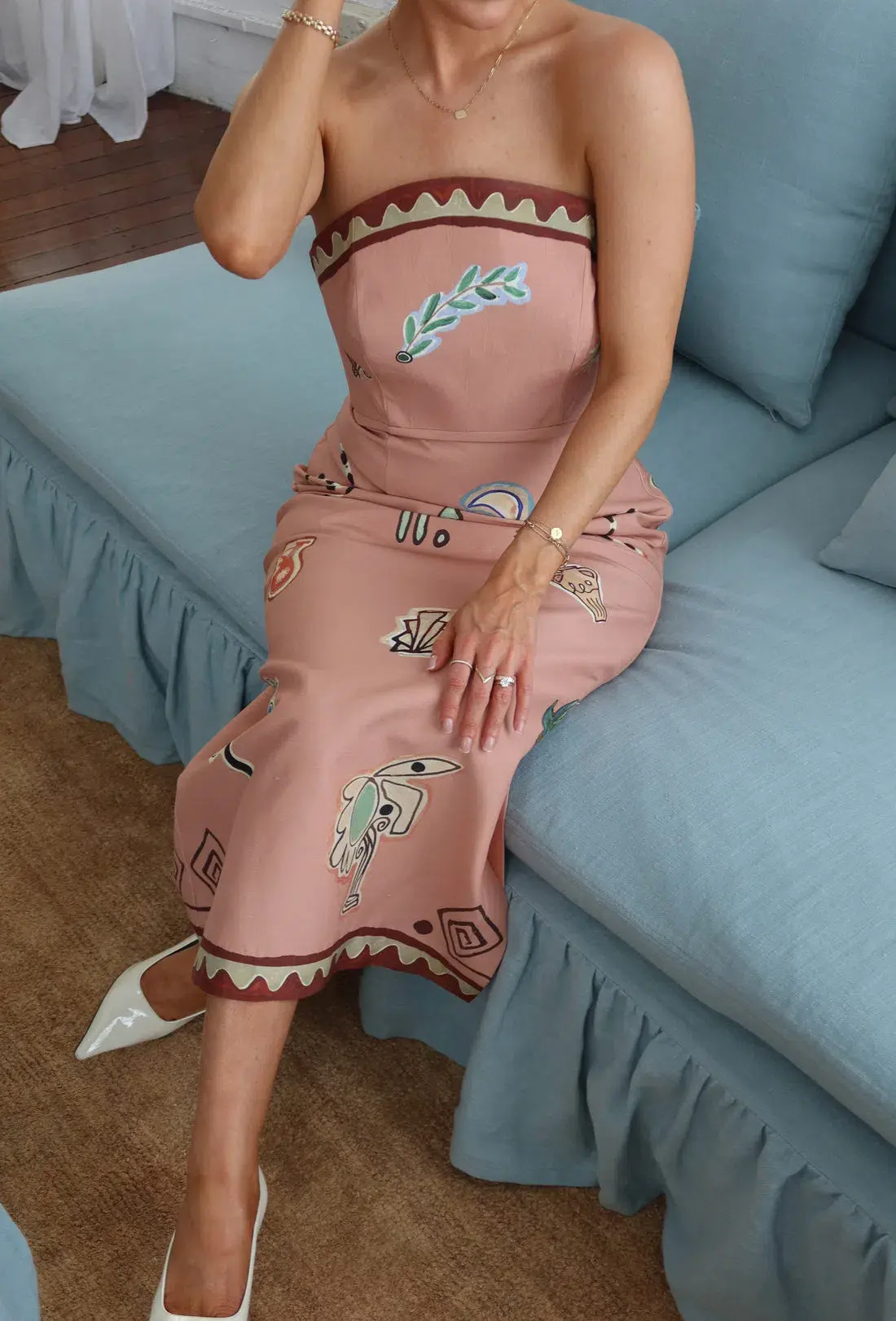 Alemais x La Sirena Laurence Midi Dress size 14  - Image 2