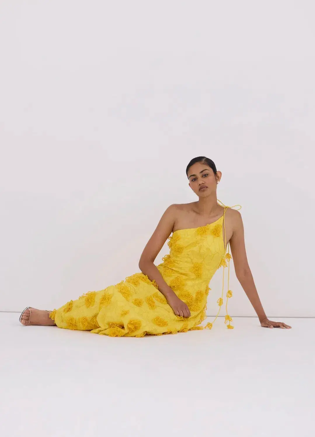 Rachel Gilbert Ianthe Dress Yellow 1/AU8 - Image 5