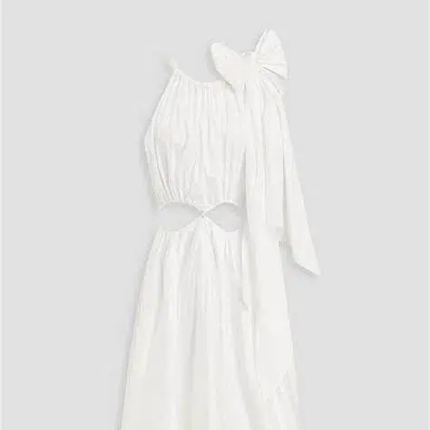 AJE Henriette cutout cotton-twill midi dress	 - Image 1