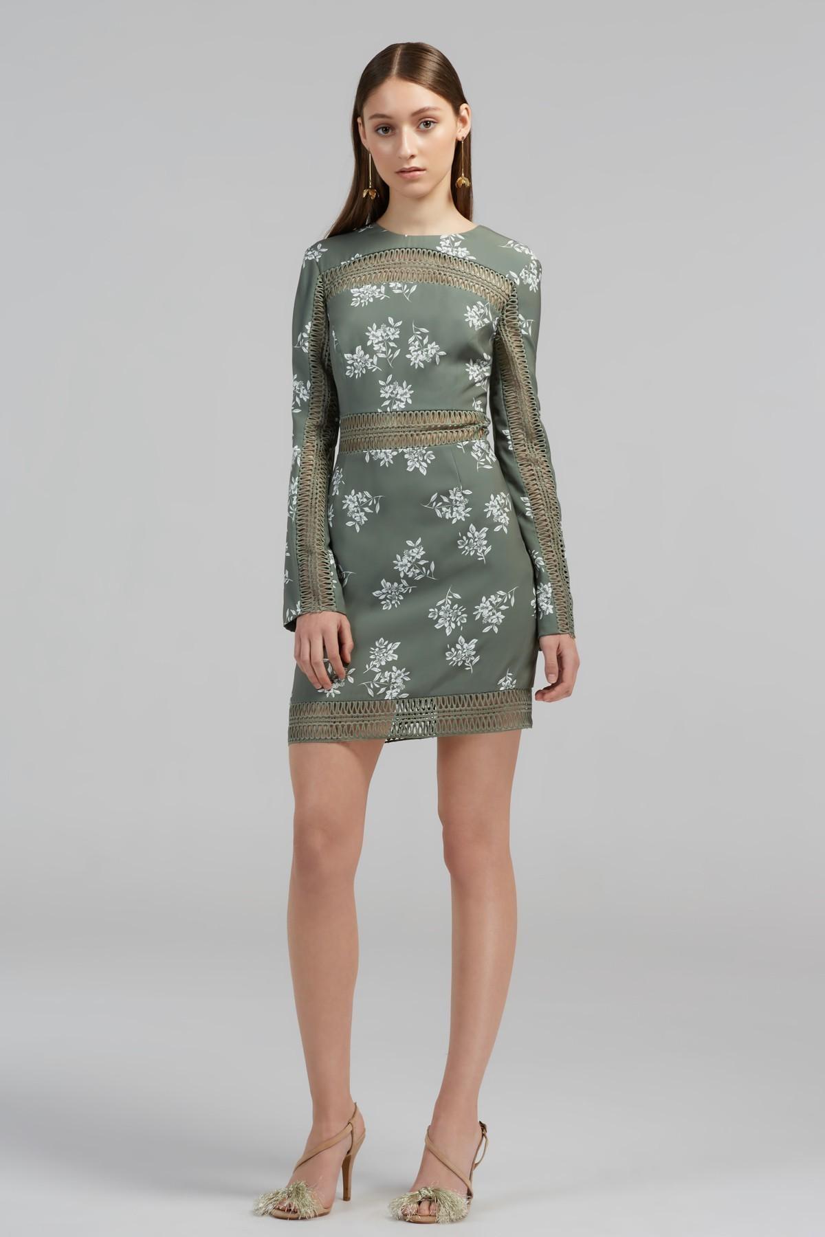 KEEPSAKE THE LABEL DO IT RIGHT LONG SLEEVE DRESS SIZE 8 - Image 1