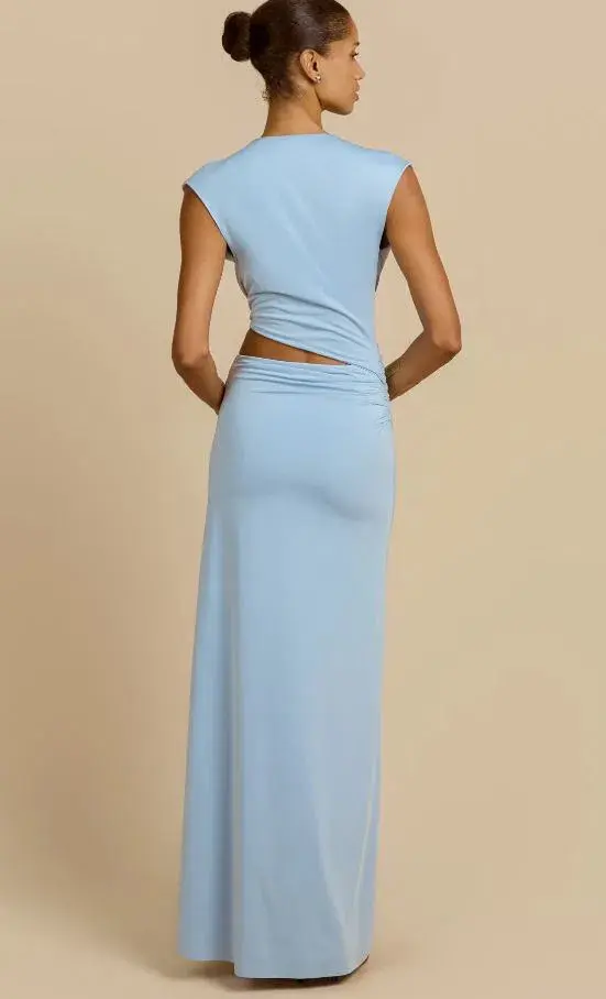 Arcina Ori Jade Dress in Blue Size S for rent on The Volte - main image