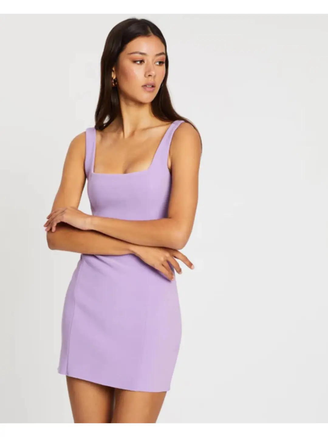 Bec & Bridge Candy Mini Dress Iris Purple Size AU 6 for rent on The Volte - main image
