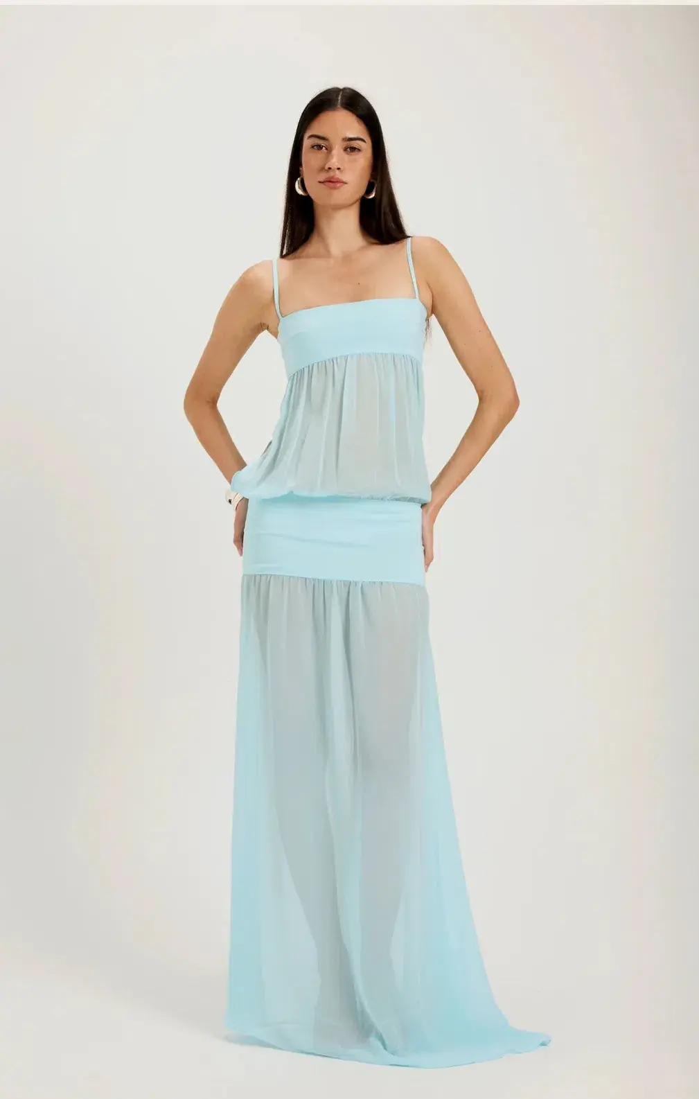 ANCE GRIA ROMEO DRESS AQUA - XS - Image 1