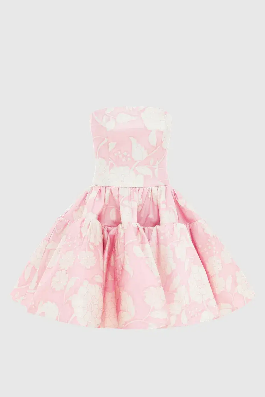 LEO LIN SKYE BUSTIER Mini Dress size 12 for rent on The Volte - main image