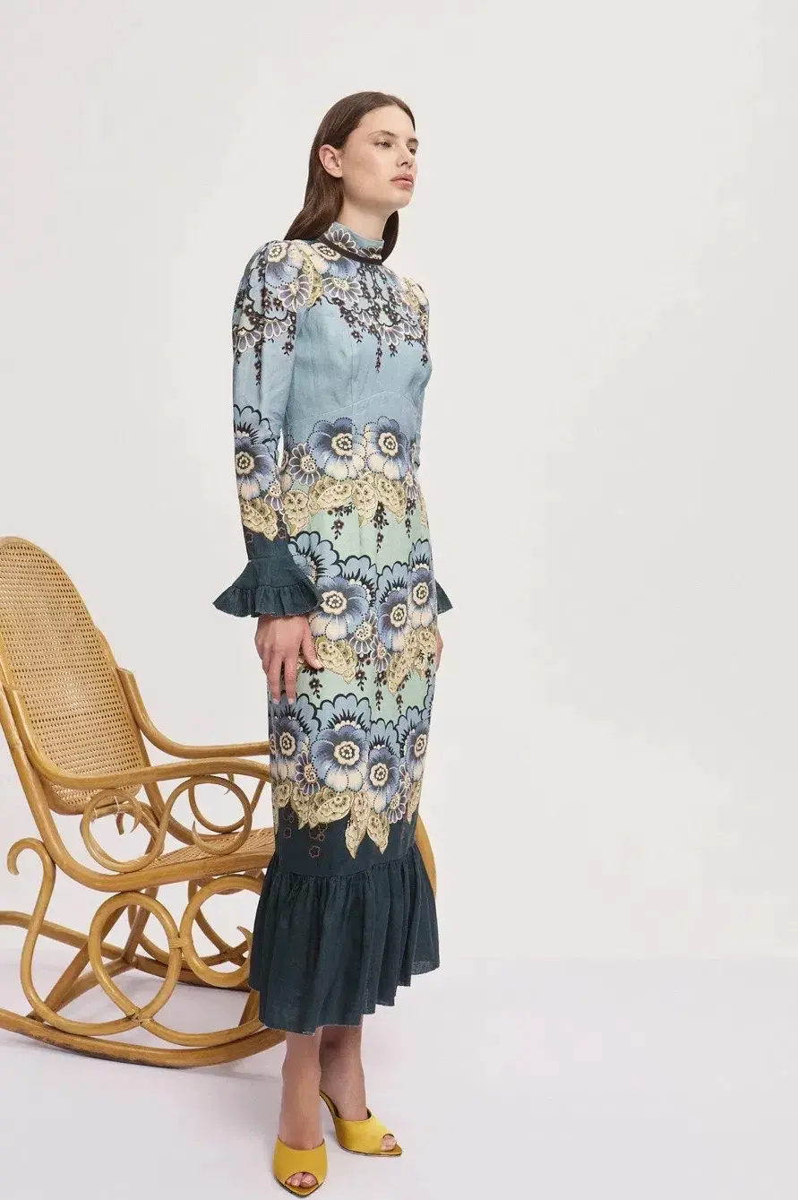 Alemais Madelena Midi Dress Size 10  - Image 3