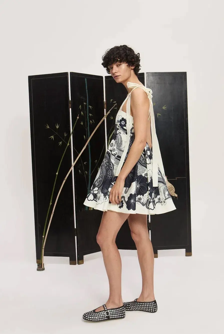 Alemais Mickey Mini Sundress Size 12 for rent on The Volte - main image