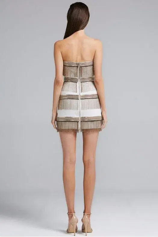 Eliya the Label Anarchy Dress White Size S for rent on The Volte - main image