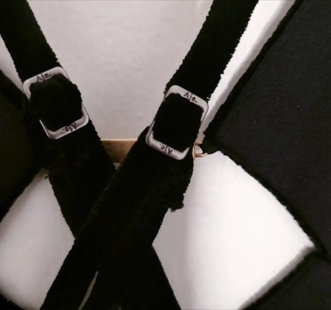 AJE Moonbow Velvet Maxi Dress in Black Size L AU&UK 12  for rent on The Volte - main image