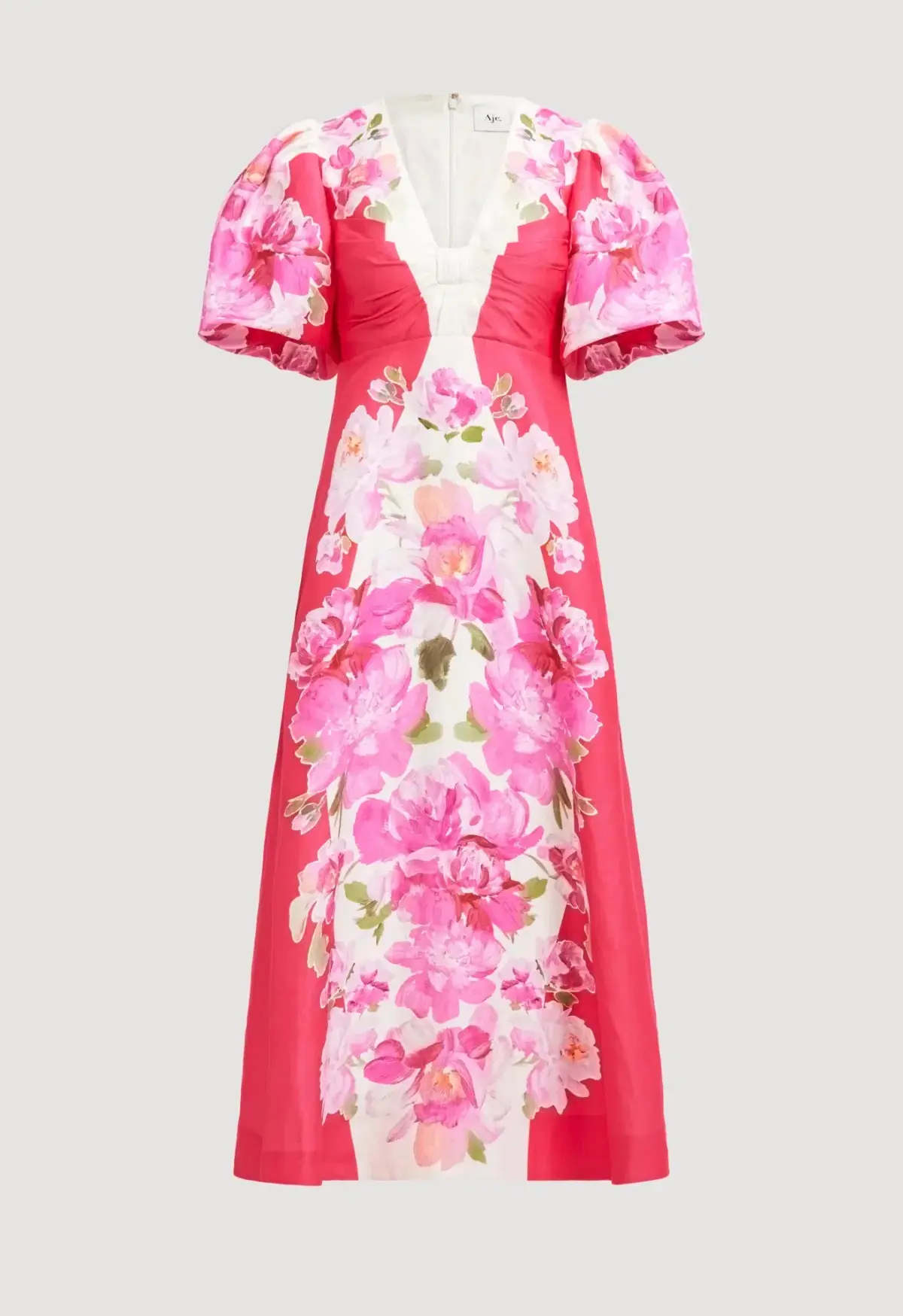 OVERFLOW KNOTTED MIDI DRESS - Image 5