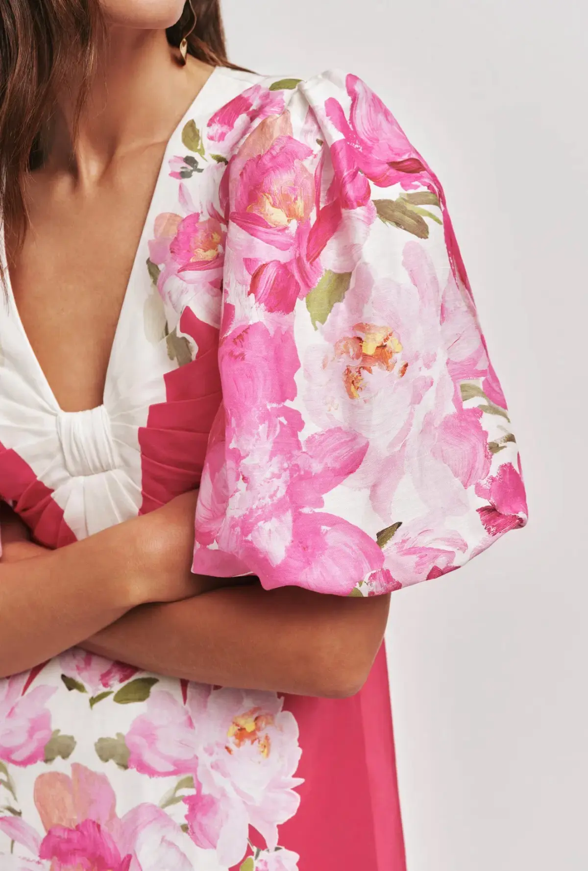 OVERFLOW KNOTTED MIDI DRESS - Image 3