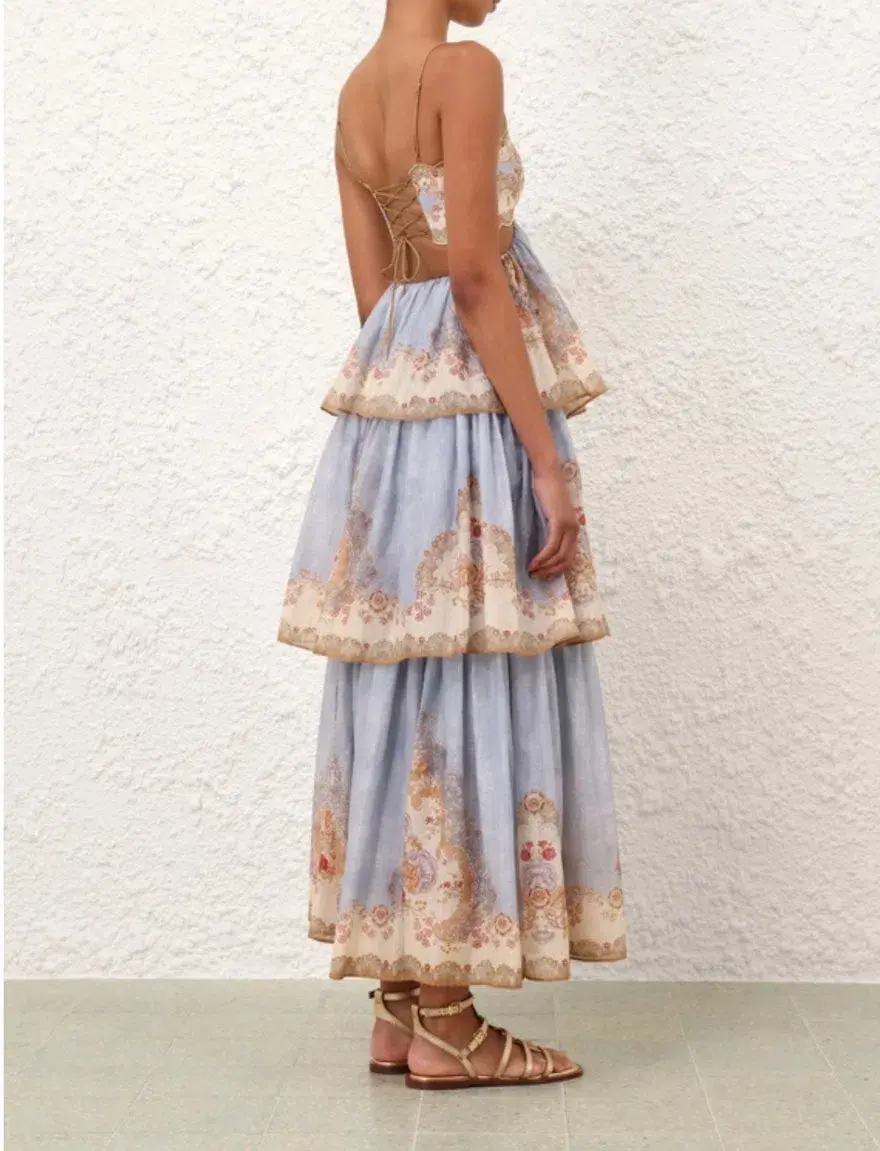 ZIMMERMANN DAYLIGHT TIERED MAXI DRESS 12 - Image 3