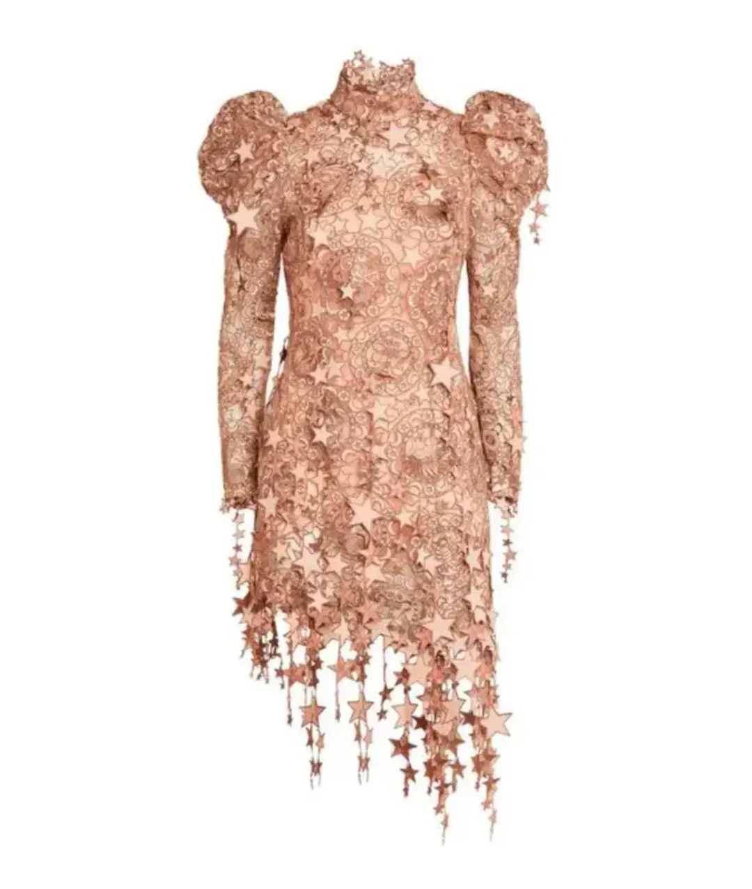 Zimmermann Zodiac Celestial Mini Dress Lipstick size 3/AU14 for rent on The Volte - main image
