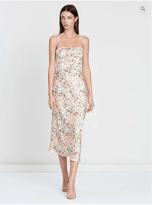 Bec & Bridge 'Camellia Delights' Midi Dress size 8 - Image 1