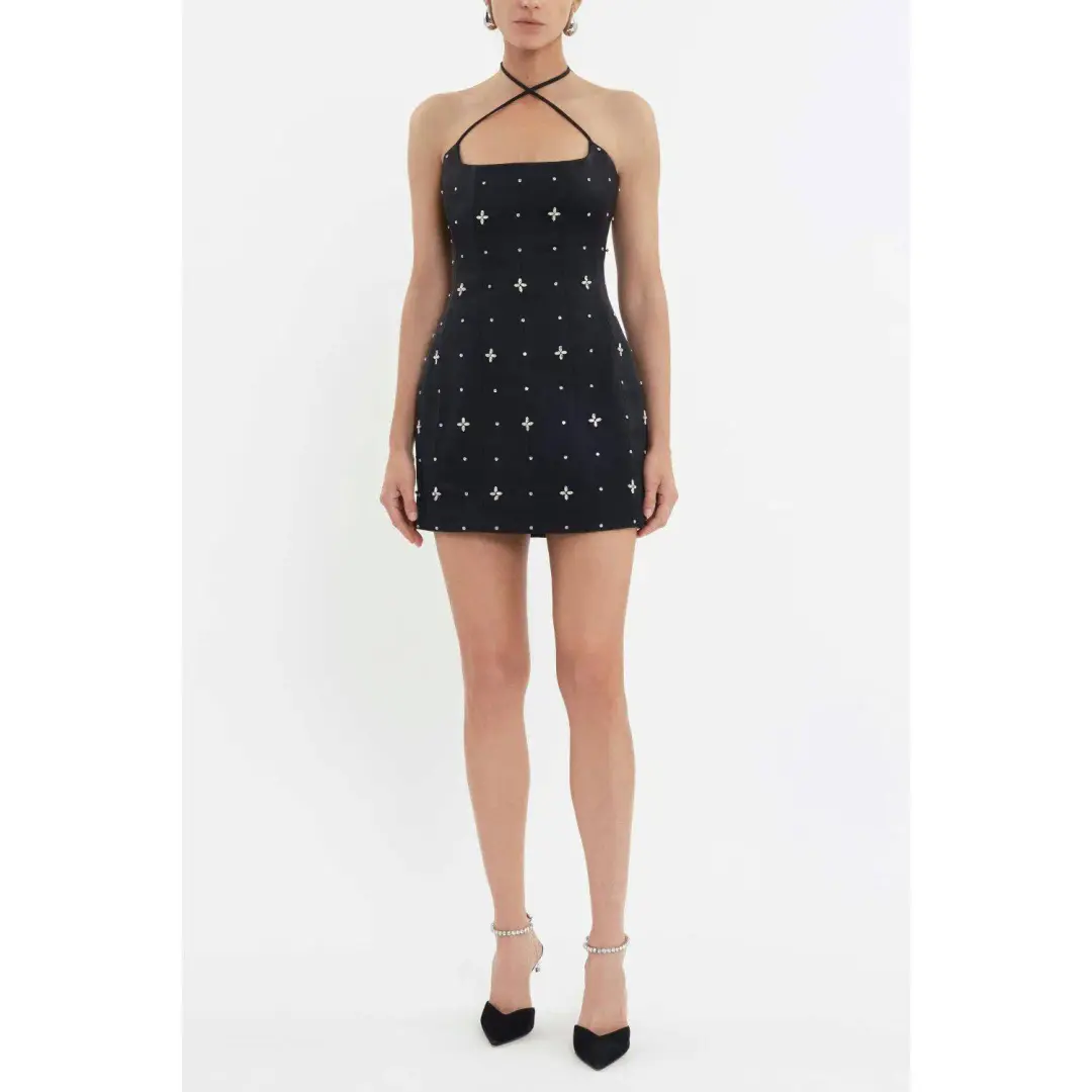 Rebecca Vallance Eclipse Mini Dress for rent on The Volte - main image