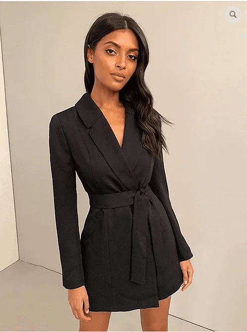 Kookai 'Oyster' Playsuit black size 36 (8) - Image 1