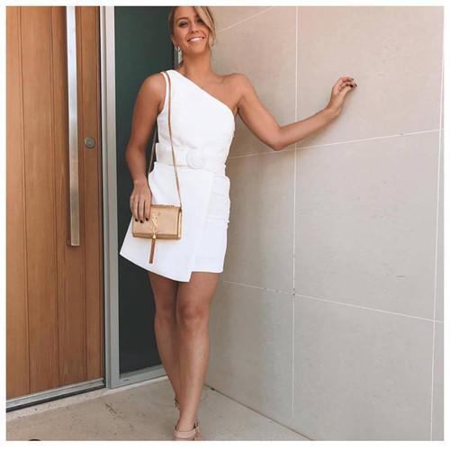Kookai Gigi Dress White Size 34 - Image 3