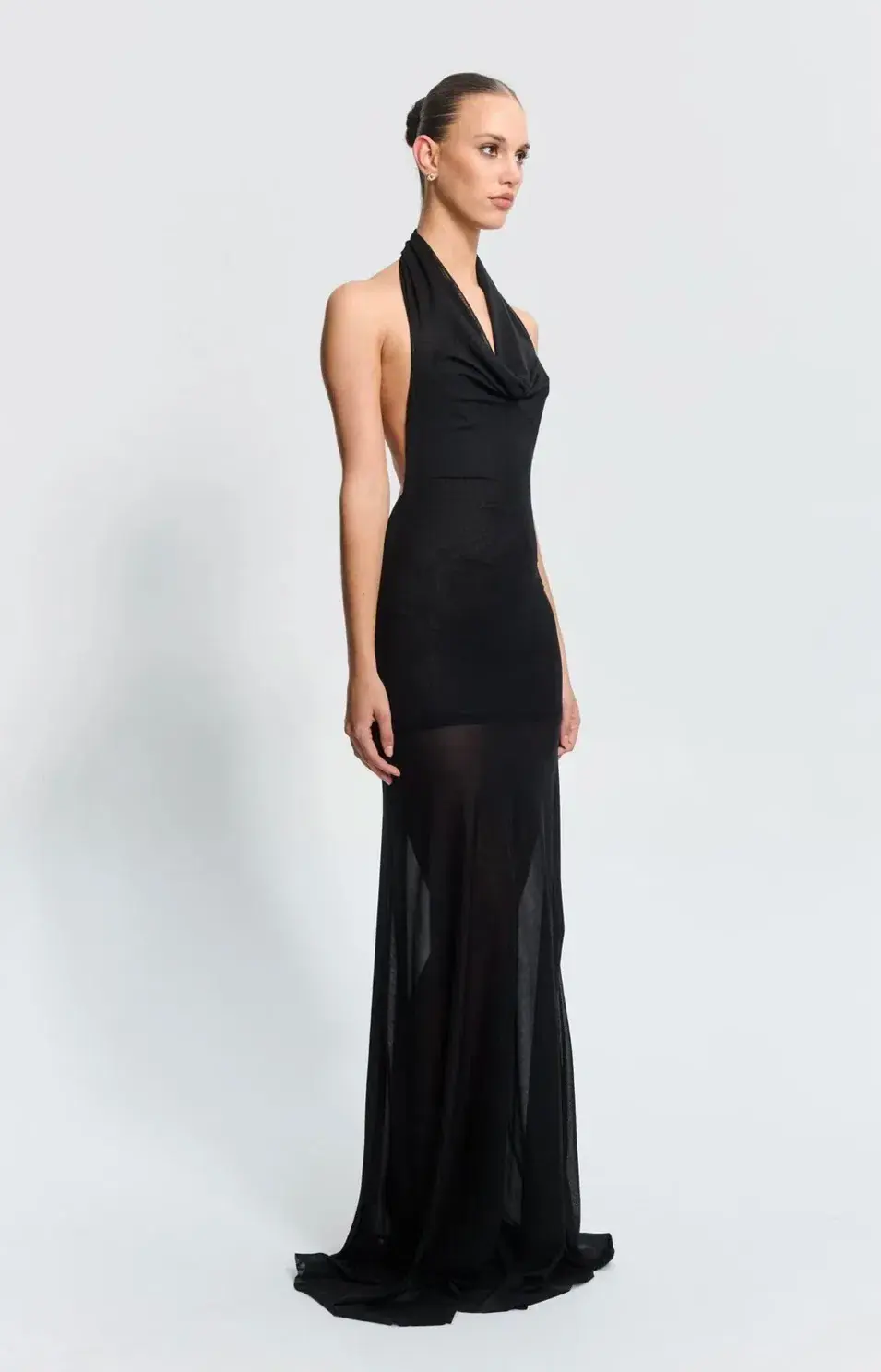 Effie Kats- Cleo Gown - Black- M - Image 1