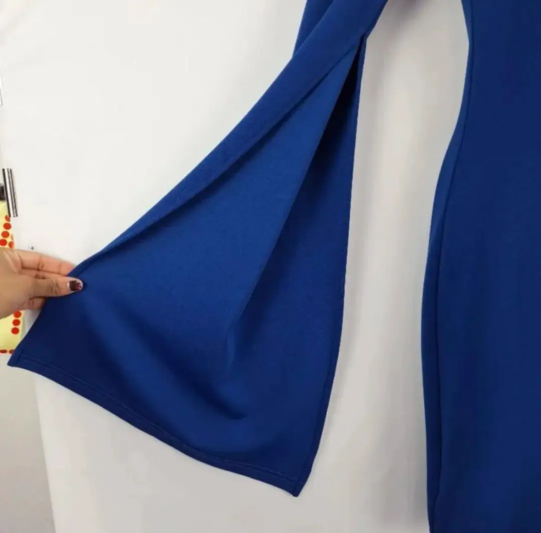 Mossman Sense of Mystery Dress Size 10 Cobalt Blue Mini for rent on The Volte - main image