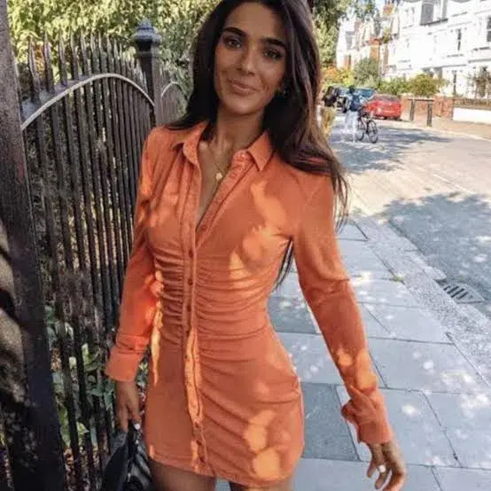 With Jean - Andy Mini Dress - Size M for rent on The Volte - main image