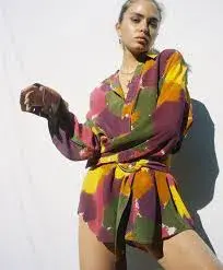 Bamba Swim - Titan Mini Dress - Size M/L for rent on The Volte - main image