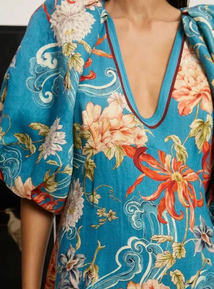 Alemais Fletcher Midi Dress Size 12  for rent on The Volte - main image