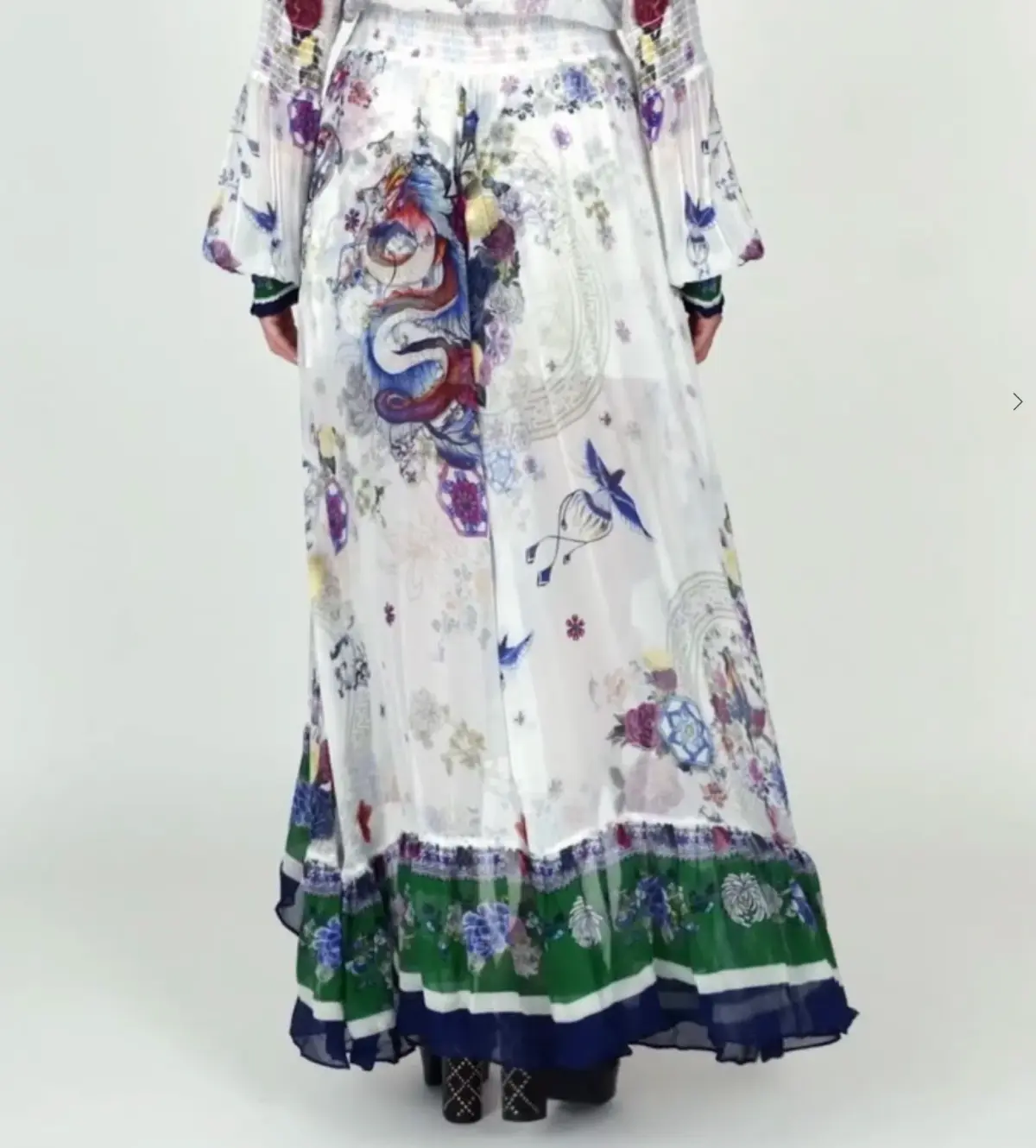 Camilla Gentle Moon Blouson sleeve Wrap Dress Size XL NWT RRP $ 899 - Image 17