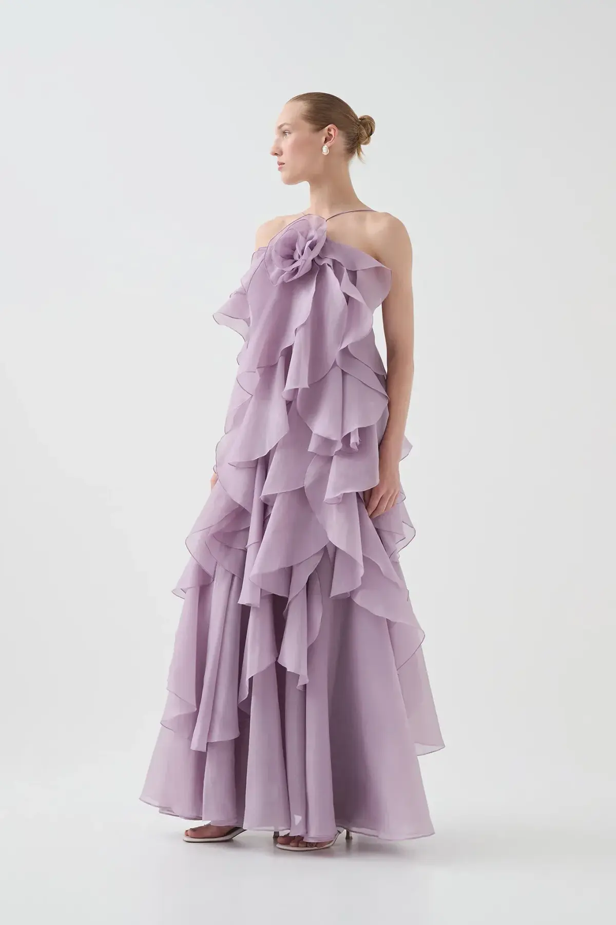 Aje / Pandorea Layered Maxi Dress / Lilac / (Fits 12-16) - Image 6