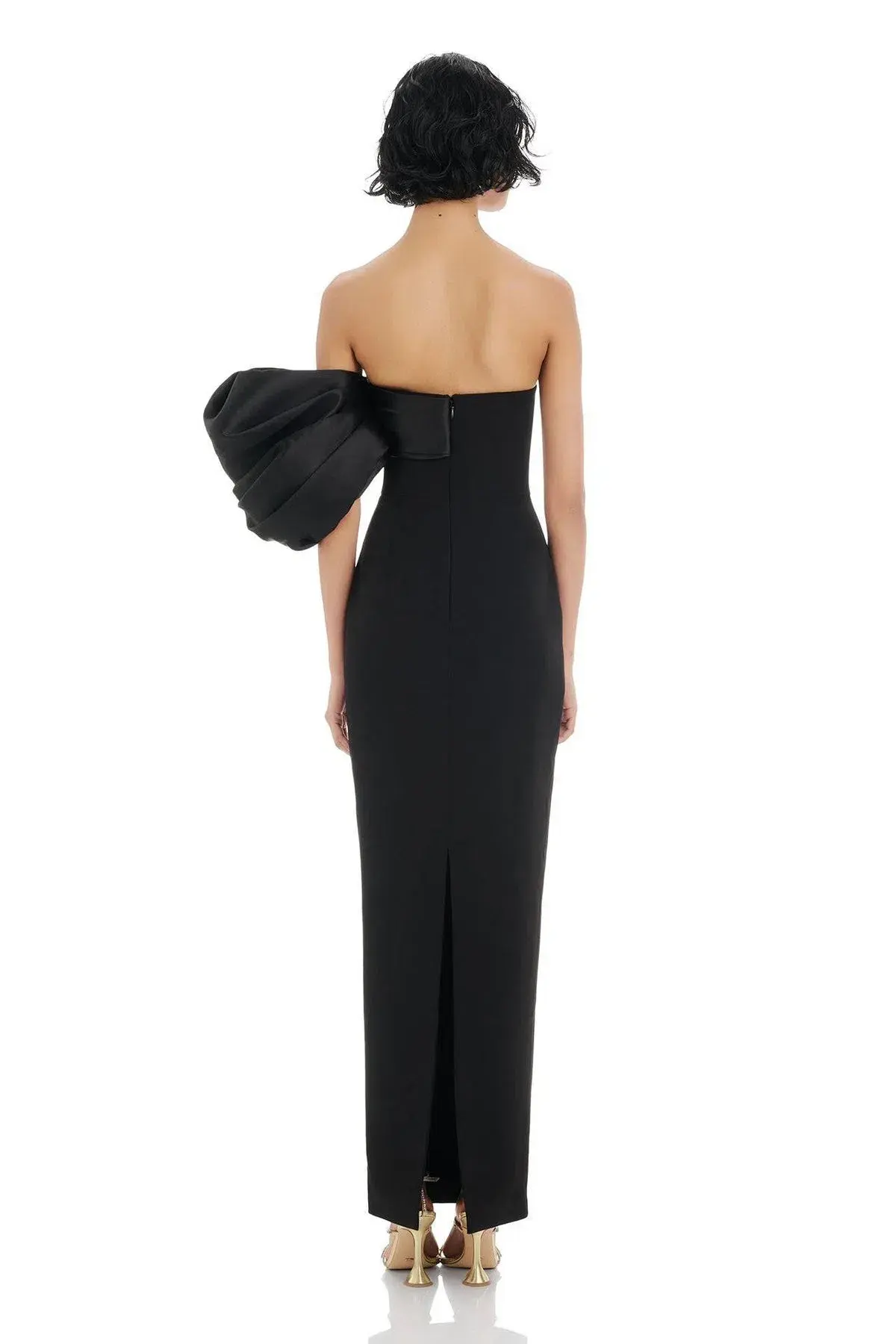 Eliya The Label Heinrich Gown Black Size 8 - Image 3