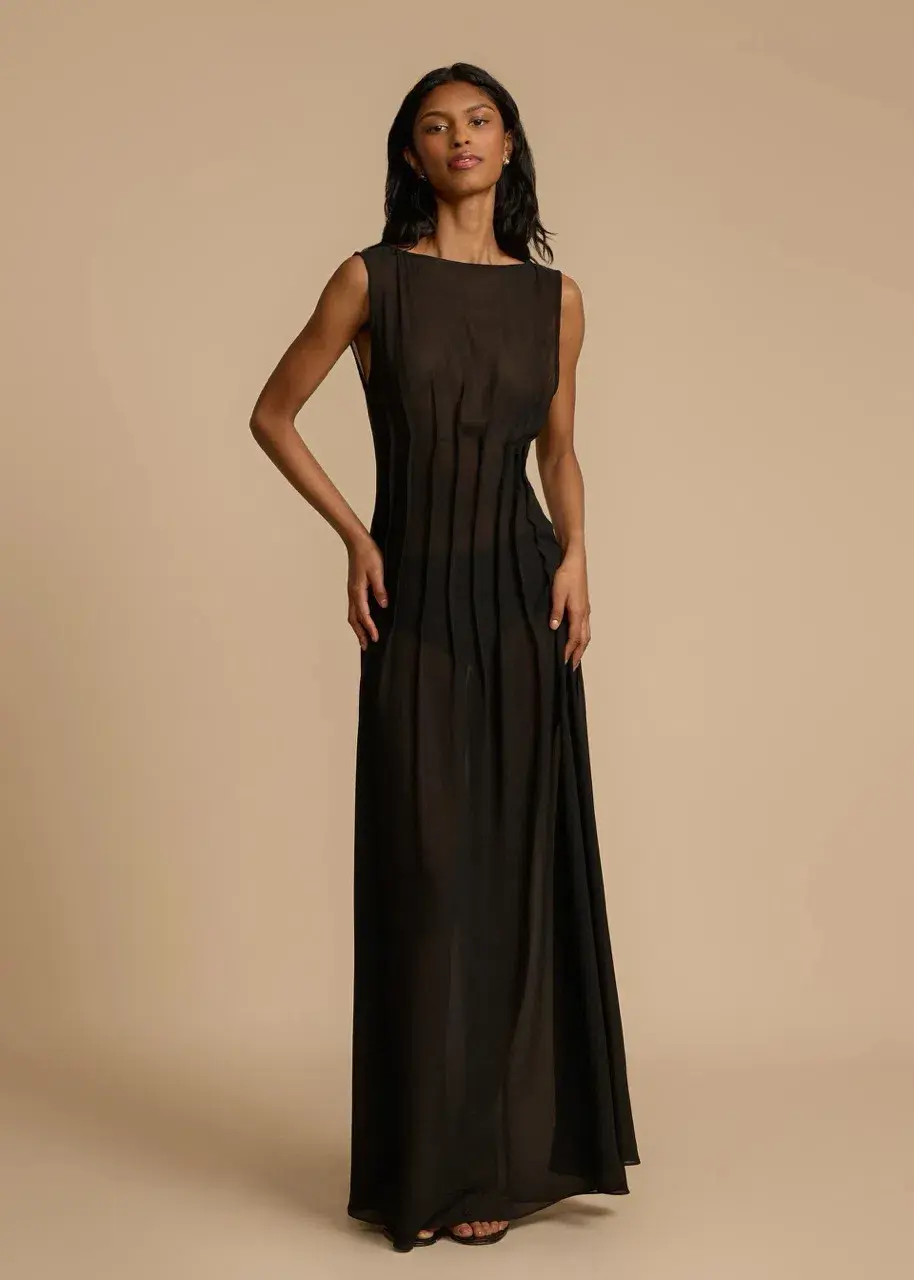 ARCINA ORI AUDREY DRESS BLACK SIZE 8 (S) for rent on The Volte - main image