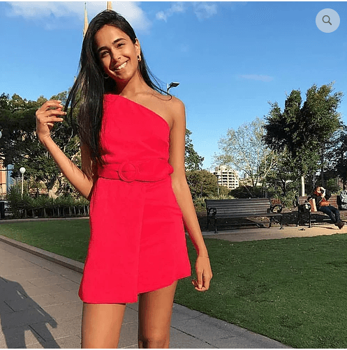 Kookai 'GiGi' Dress red size 8 for rent on The Volte - main image