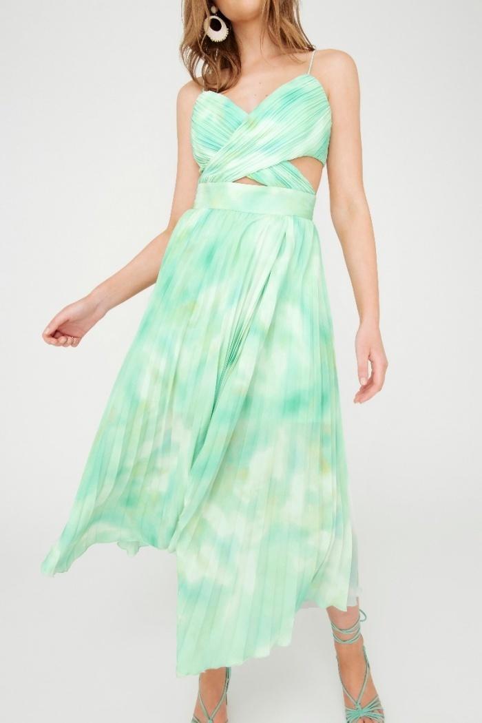 Sheike Daydream Pleat Dress Mint Size 10  - Image 2