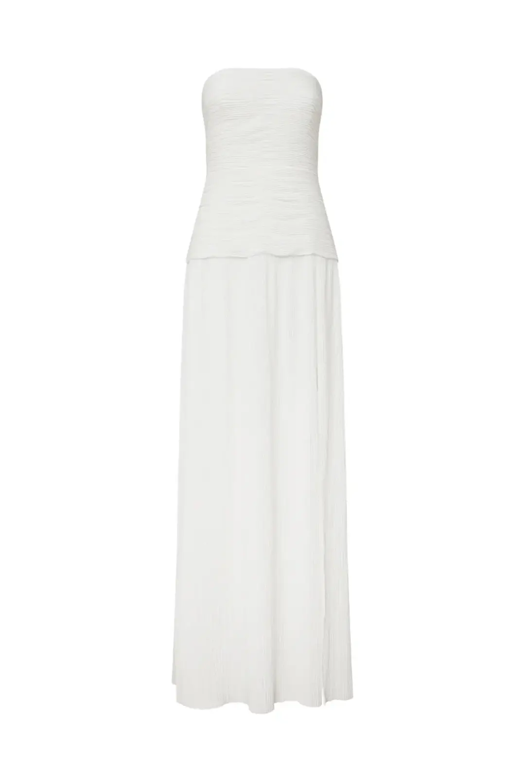 Manning Cartell Double Time Pleat Strapless Dress size 10 for rent on The Volte - main image