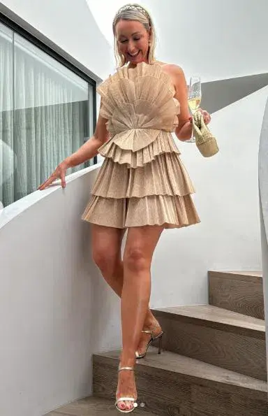 Aje Kyra Mini Dress Size 10 for rent on The Volte - main image