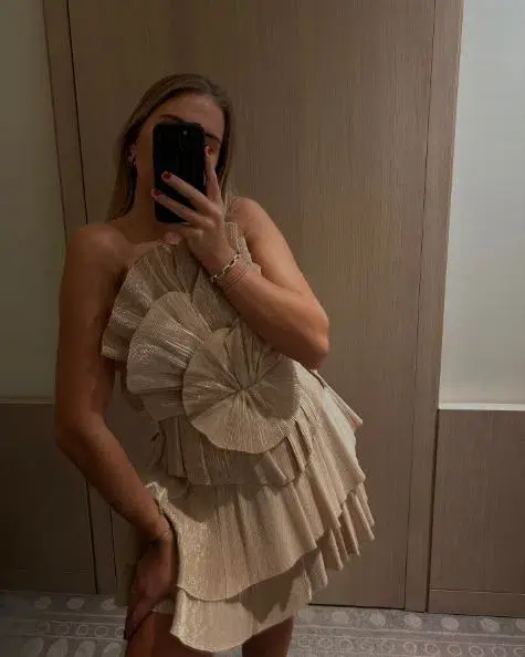 Aje Kyra Mini Dress Size 10 for rent on The Volte - main image