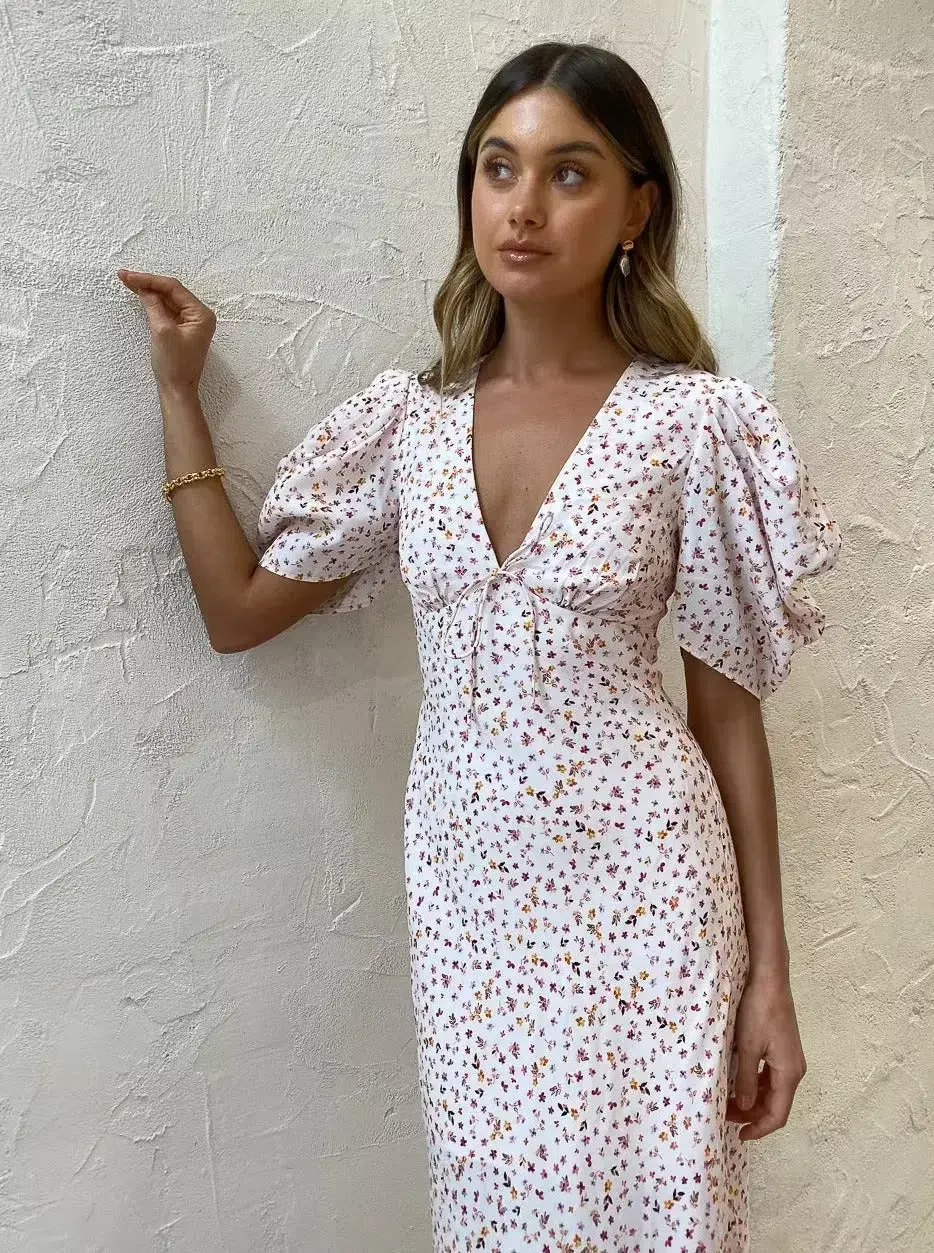 Significant Other Malarie Dress Ditsy Wild Flowers Print. Size 10 - Image 2