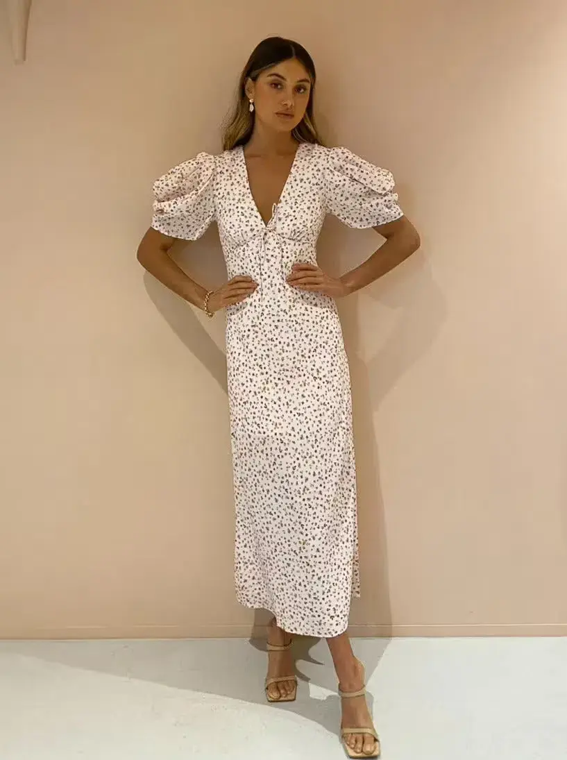 Significant Other Malarie Dress Ditsy Wild Flowers Print. Size 10 - Image 4