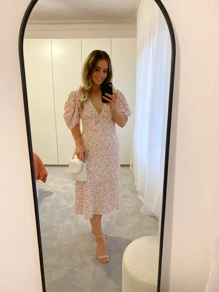 Significant Other Malarie Dress Ditsy Wild Flowers Print. Size 10 for rent on The Volte - main image